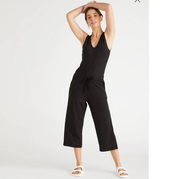 French Terry Modal Jumpsuit size Small - Picture 1 of 7